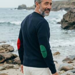 Pull Marin Babord Tribord - Bleu Marine - Homme