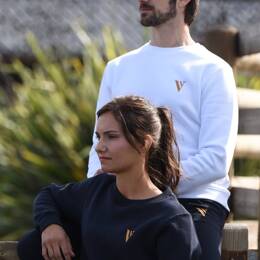 Sweat molleton sporty Honfleur - Classy - Victoray - / Marine / Enfant