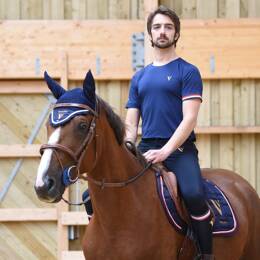 Tee-shirt technique Mont Saint Michel Sport Couture - Elite - Victoray - Marine / Homme