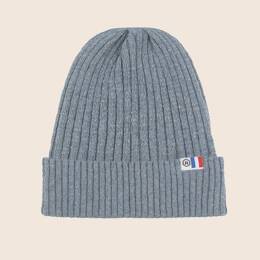 Bonnet coton recyclé bleu clair