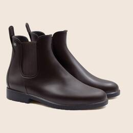 Boots de pluie marron