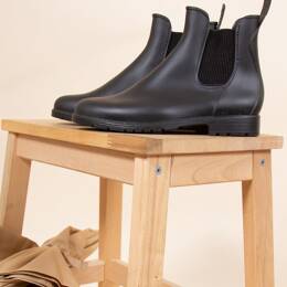 Bottines de pluie noir