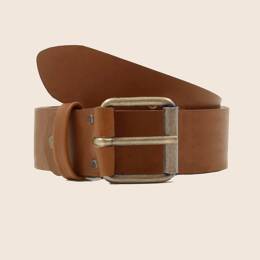 Ceinture week-end cuir cognac