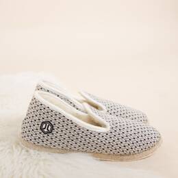 Charentaises tradition blanc noir