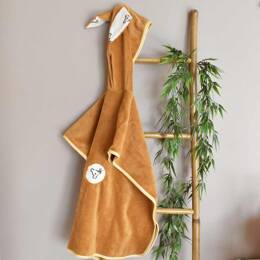 Poncho de bain bébé lapin