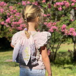 Sac à dos lapin personnalisable