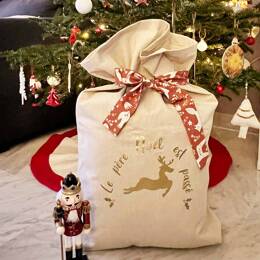 Hotte de Noël personnalisable