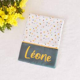 Protège carnet de santé personnalisé bébé – cadeau naissance unique