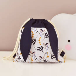 Sac à dos lapin personnalisable