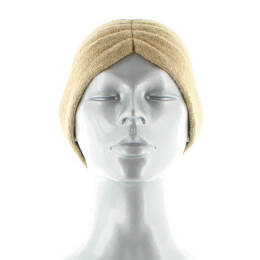 Bandeau femme baby alpaga et fil pailleté Beige