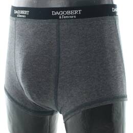Boxer homme en coton - Anthracite chiné