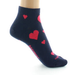 Chaussettes courtes fantaisie Coeurs