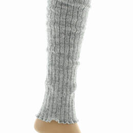Guêtres femme en baby alpaga Gris clair