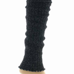 Guêtres femme en baby alpaga Noir