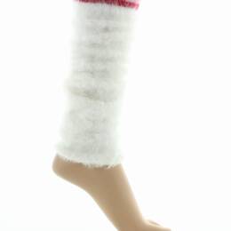 Guêtres femme laine grattée écru