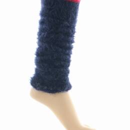 Guêtres femme laine grattée marine