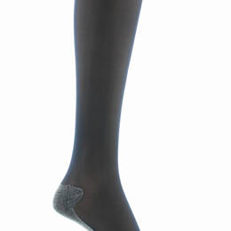 Mi-bas pour femme en lycra et semelle coton Marine