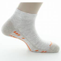 Socquettes de sport mixte lin beige