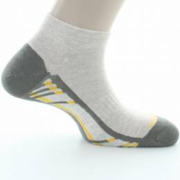 Socquettes de sport mixte lin kaki