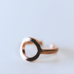 Bague cercle personnalisable