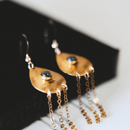 Boucles d'oreilles pendantes orient