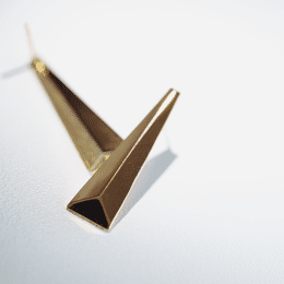 Boucles d'oreilles losange