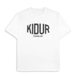 T-SHIRT LOUIS BLANC COURLAY NOIR