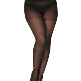 Collant Transparent 20D sur-mesure Morphologie - Noir