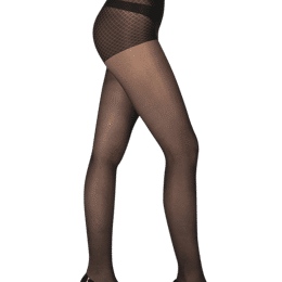 Collant Galbant Semi-opaque 30D Body Galbe Séduction - Noir