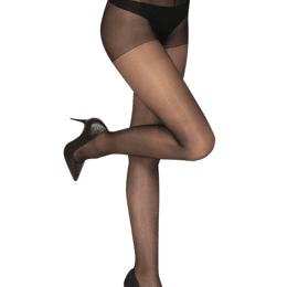 Collant Transparent 15D Elastivoile Indestructible Zéro Maille Filée - Noir