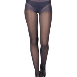 Collant Semi-Opaque 30D Mon Indispensable - Bleu nuit