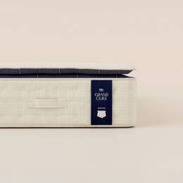 Matelas Grand Ours 140x200 cm - Surmatelas intégré - Confort luxueux - Garanti réparable à vie - Matériaux d'exception - 38 cm d'épaisseur - Tediber