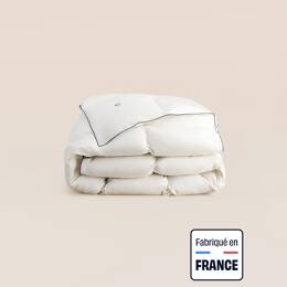Couette universelle 240x220 cm - Respirante - Toute saison - Fabriquée en France - Garantie 5 ans - Microfibres recyclées - Tediber