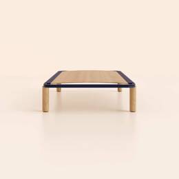 Sommier à lattes 90x190 cm - Confort responsable - Livré en kit - Fait en France - Acier recyclé et lattes en bois - Tediber
