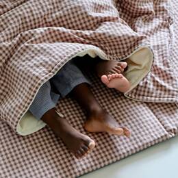 Maxi Douillette Vichy Rhubarbe