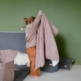 Douillette Vichy Rhubarbe