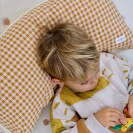 Coussin +One Vichy Caramel