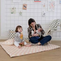 Tapis de vie Damier Barbe à Papa