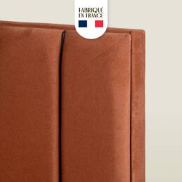 Tête de Lit Française Chic Design Contemporain Olive 90cm Bois Massif Haut de Gamme Reflet - Dormez Français