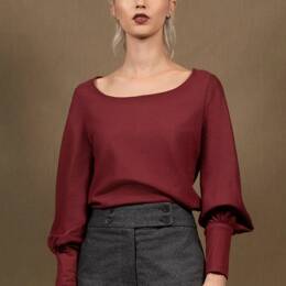 Pull Femme Bordeaux en Laine – Certitude