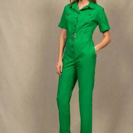 Combinaison Femme en Coton Vert - Parenthèse
