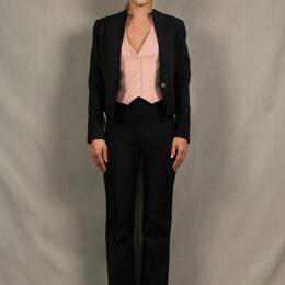 Tailleur Pantalon  Femme Veste Bleu Marine - Soeur