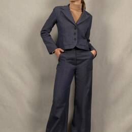 Tailleur Pantalon Femme Jean Bleu - Certitude