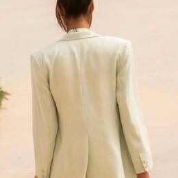 Veste Tailleur Femme vert d'eau - Illusion
