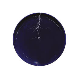 Assiette S Bleu nuit