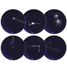 Assiette S Bleu nuit