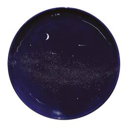 Plat XL Bleu nuit
