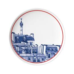 Assiette M Paris