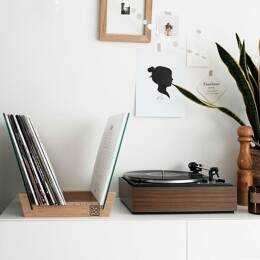 Le support de rangement pour vinyle