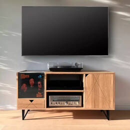 Meuble TV/vinyle - 120 cm